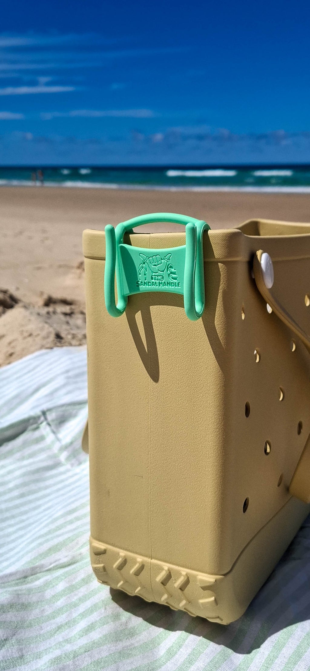 The Sandal Handle™ in Mint Green