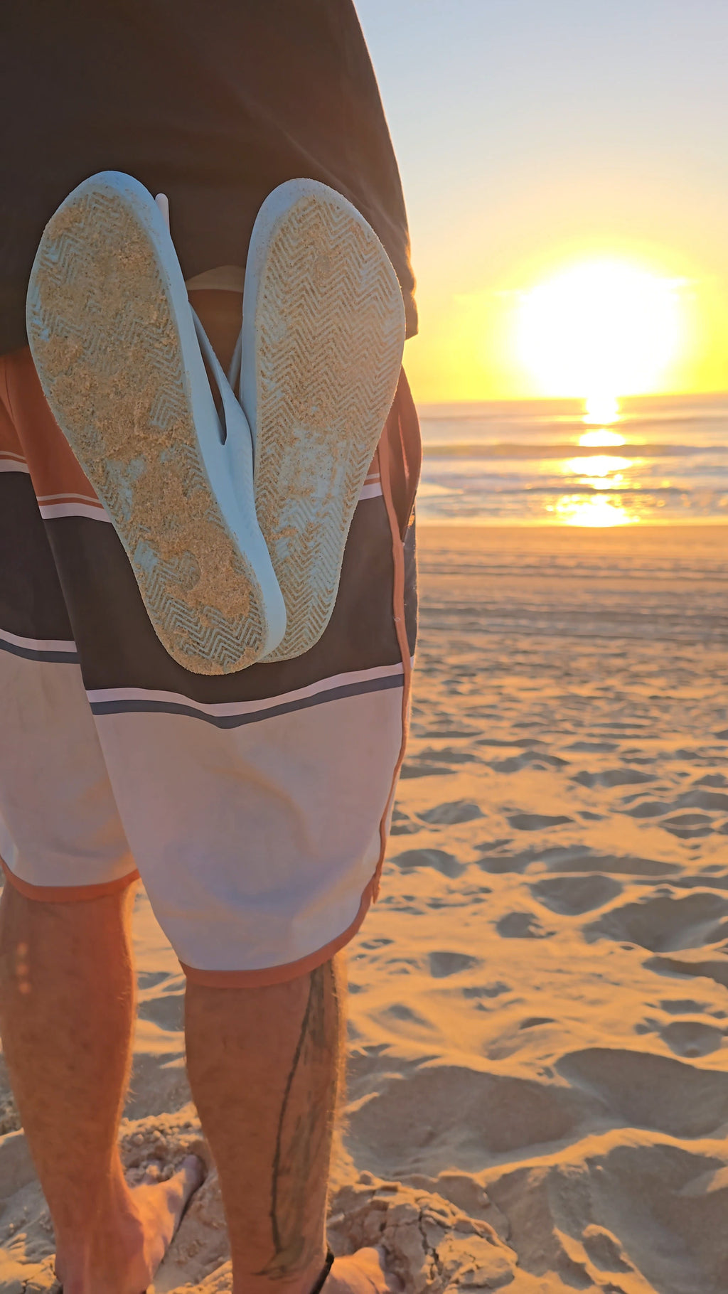 The Sandal Handle™ - Hands-Free Sandal Carrier