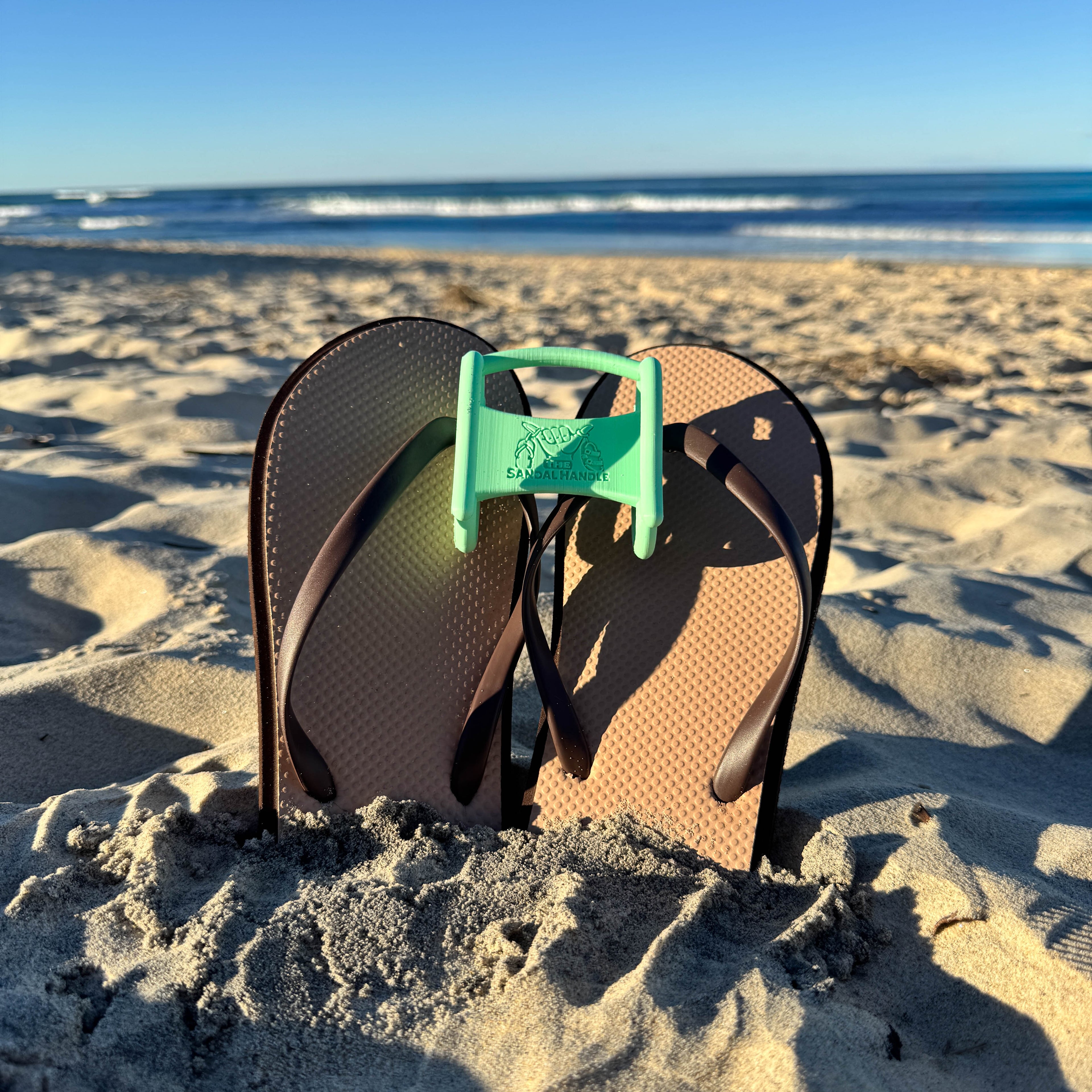 The Sandal Handle™ in Mint Green
