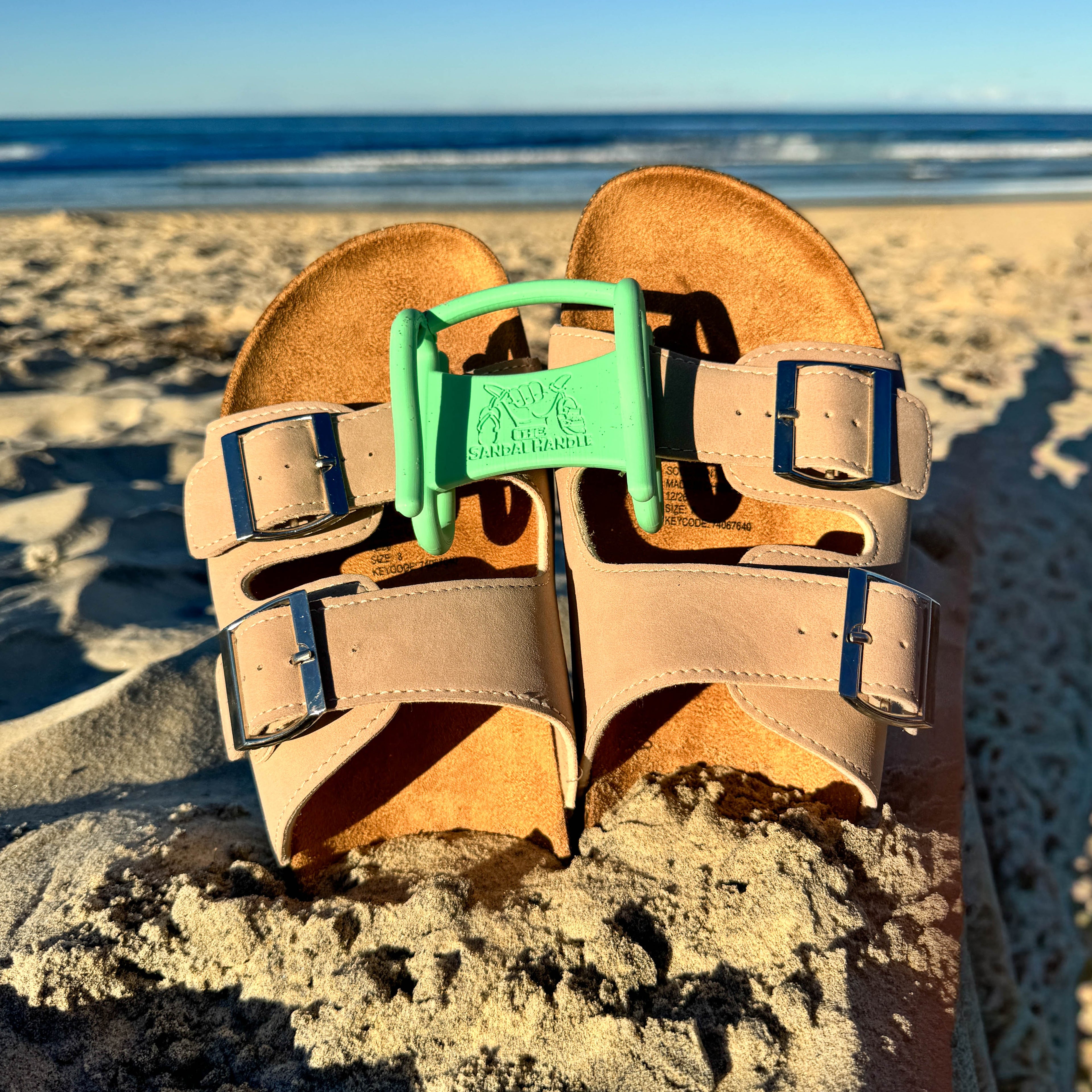 The Sandal Handle™ in Mint Green