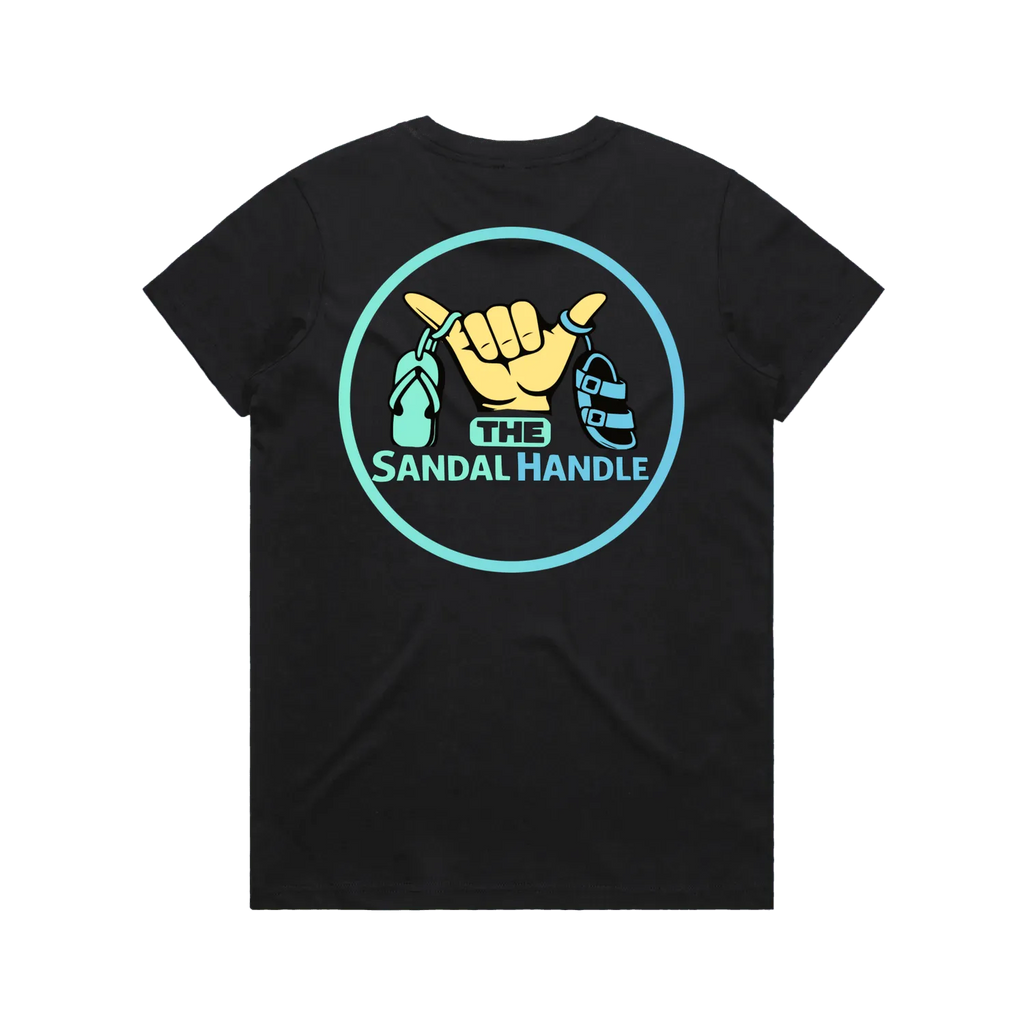 Women's Sandal Handle Logo Tee