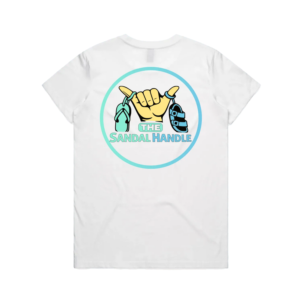 Women's Sandal Handle Logo Tee