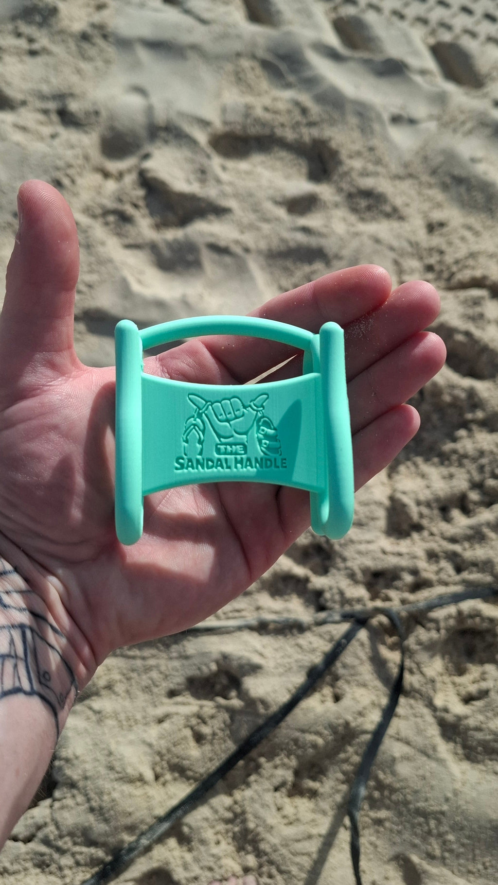 The Sandal Handle™ in Mint Green