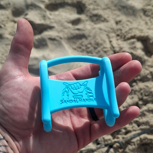The Sandal Handle™ - Hands-Free Sandal Carrier